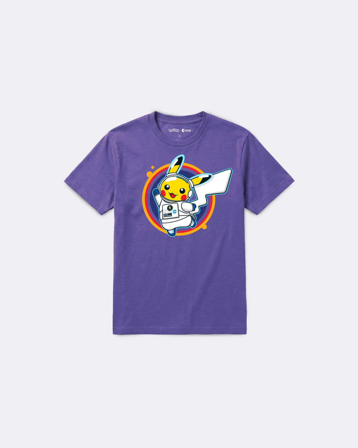 ESA X POKEMON PIKACHU ASTRONAUT T-SHIRT