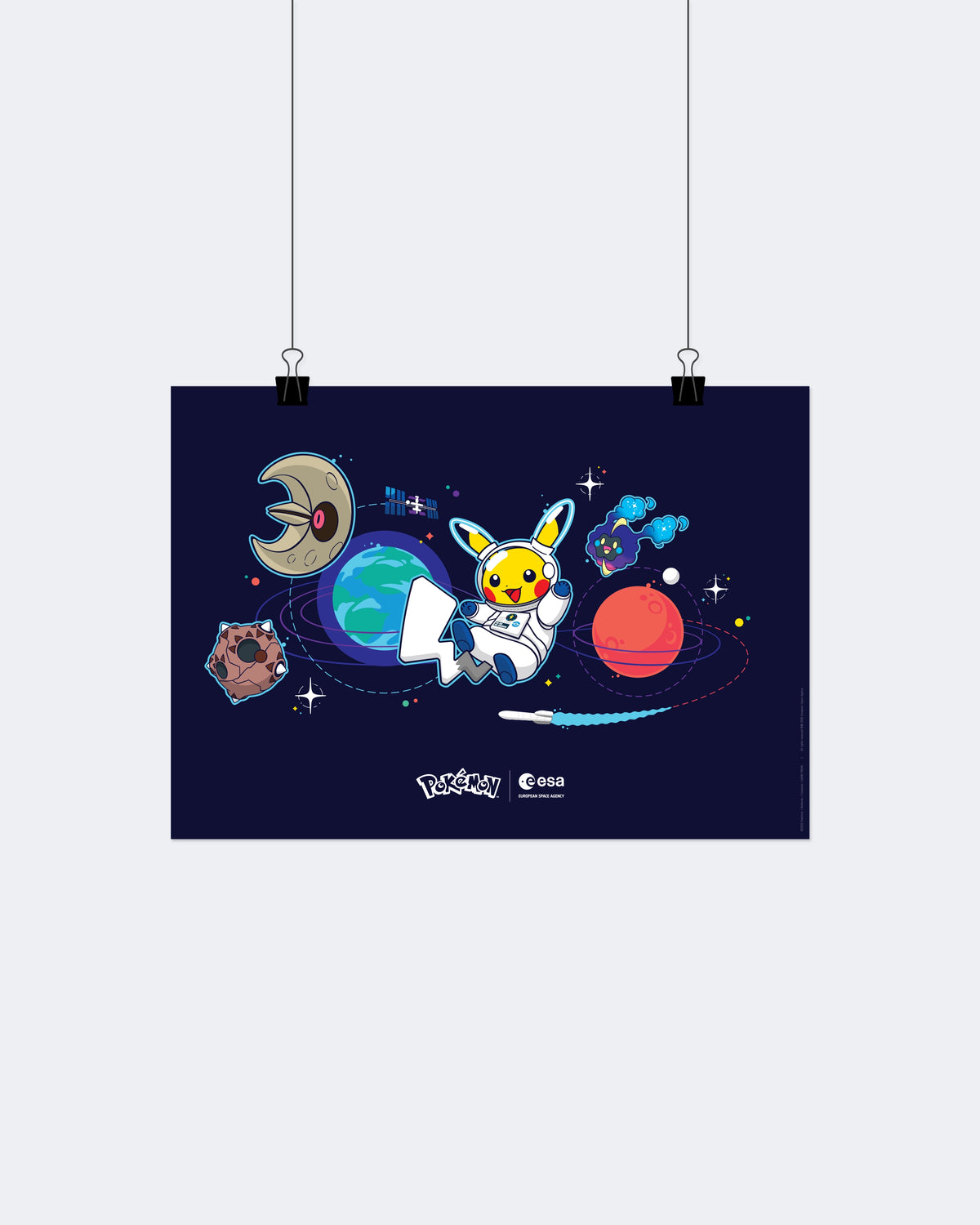 ESA X POKEMON POSTER