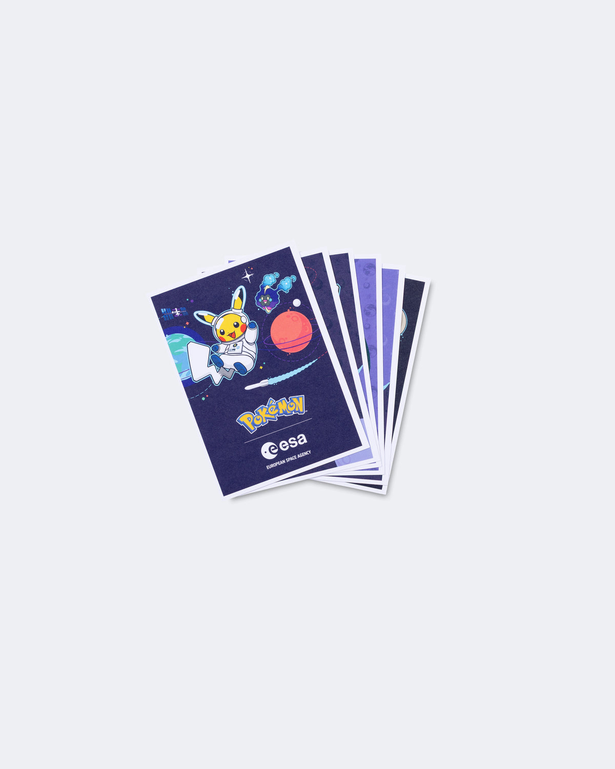 ESA X POKEMON SET OF POSTCARDS