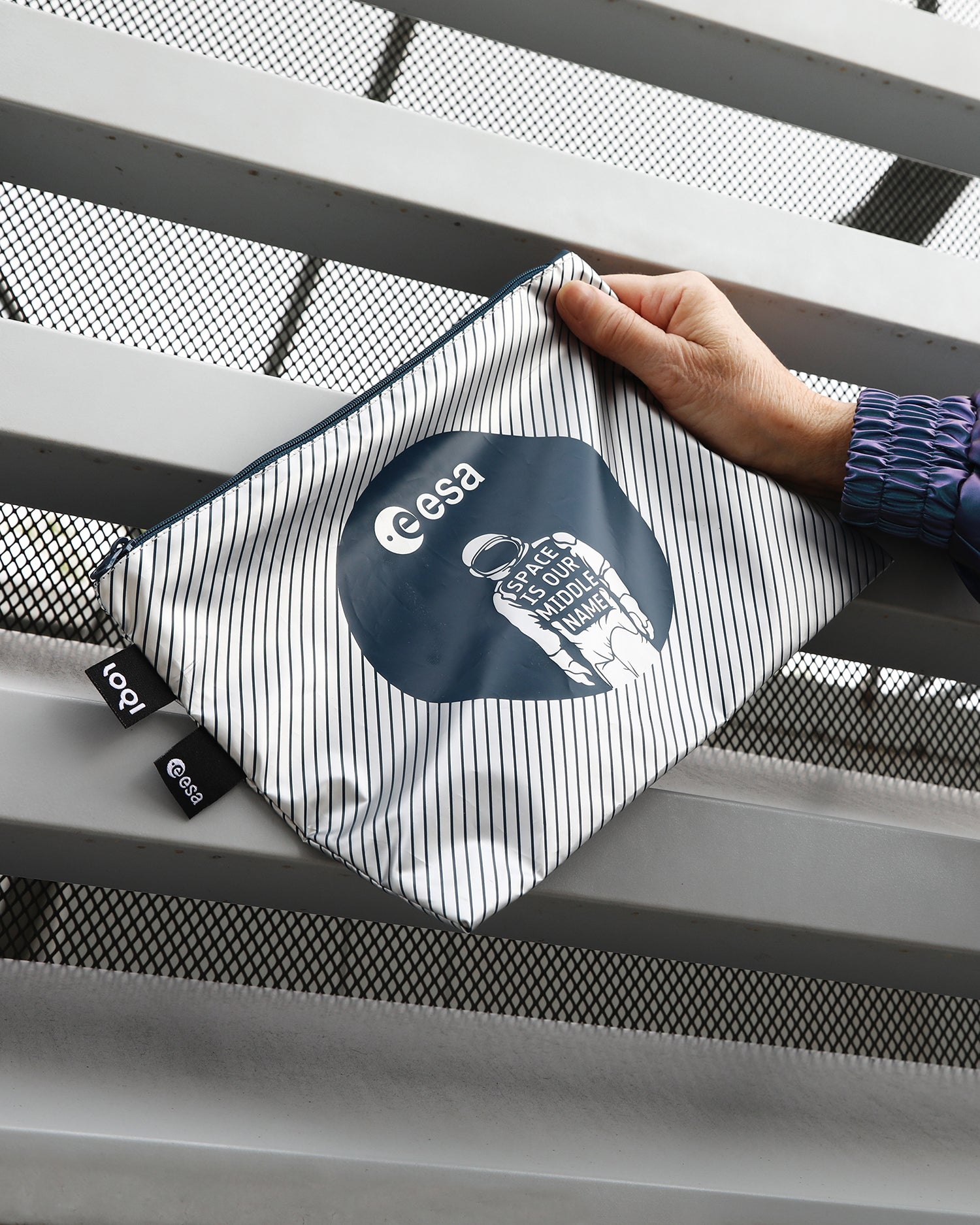 ESA x LOQI Pocket Silver