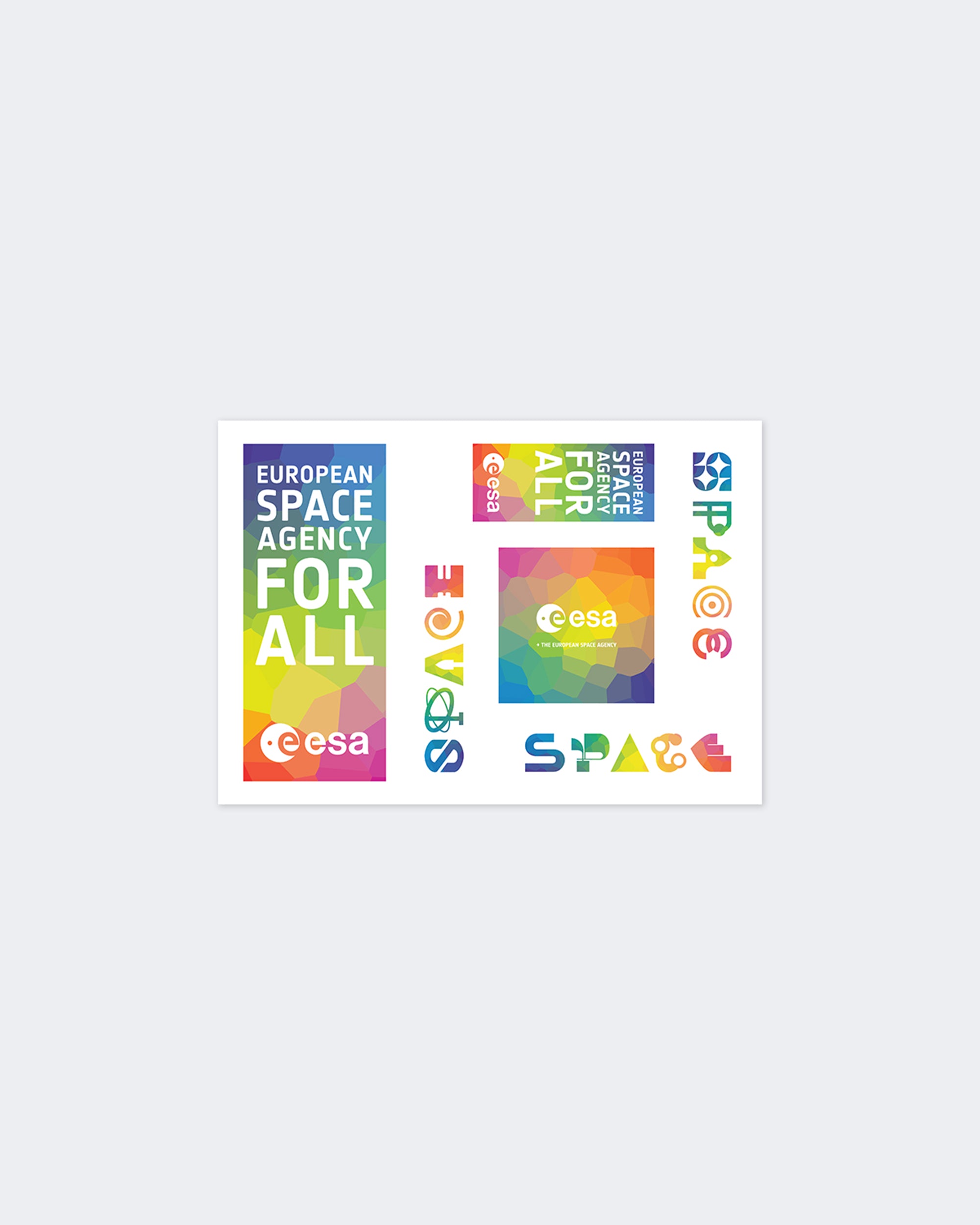 The 'Space for All' Sticker Sheet