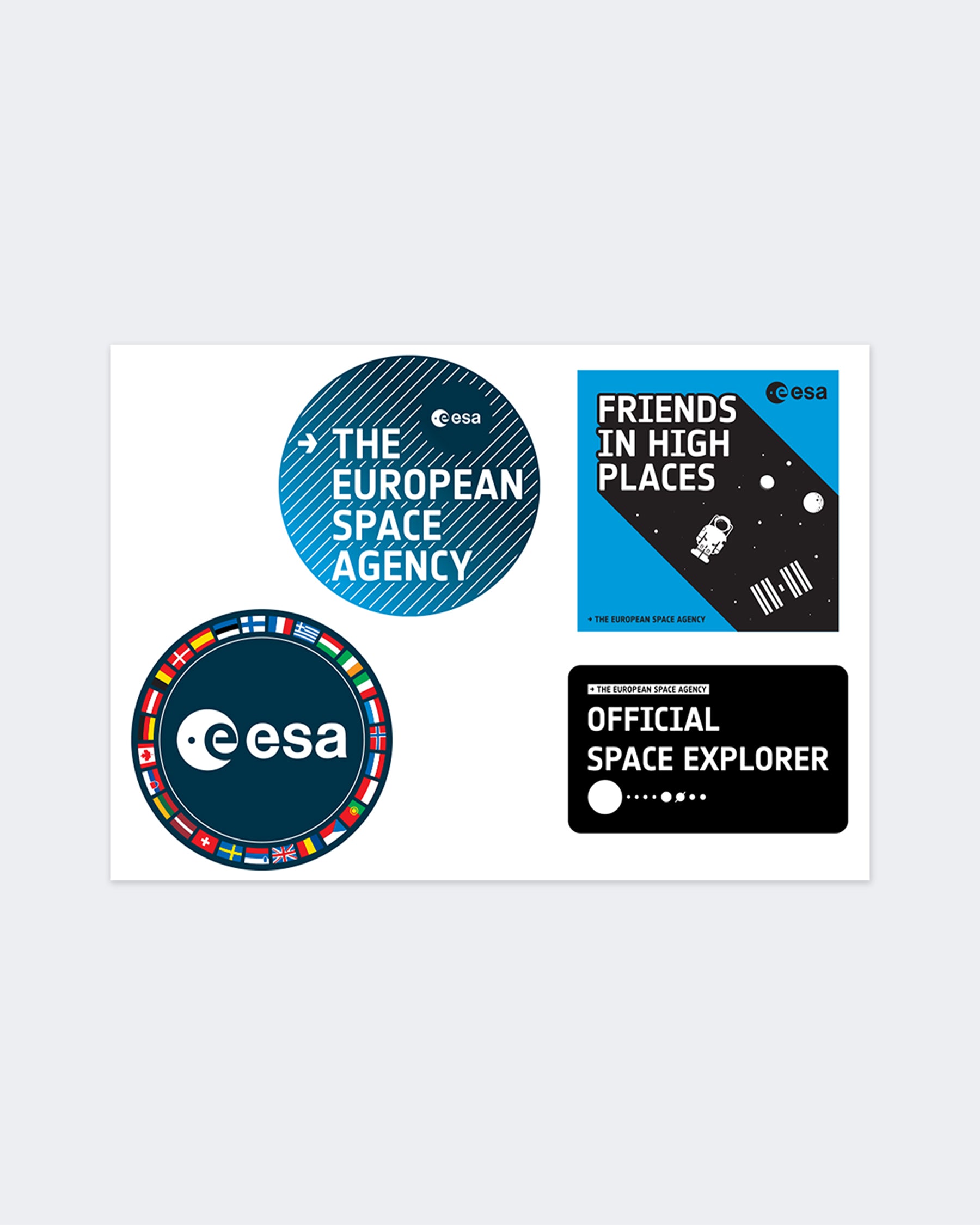 ESA Badge Sticker Sheet